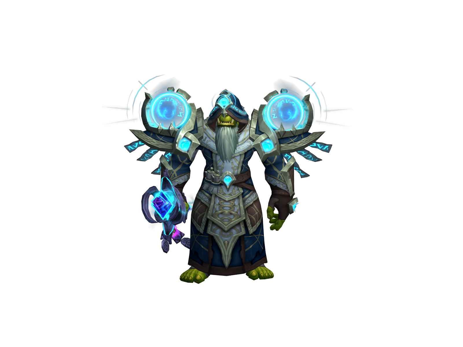 Terrormaster 3D character render