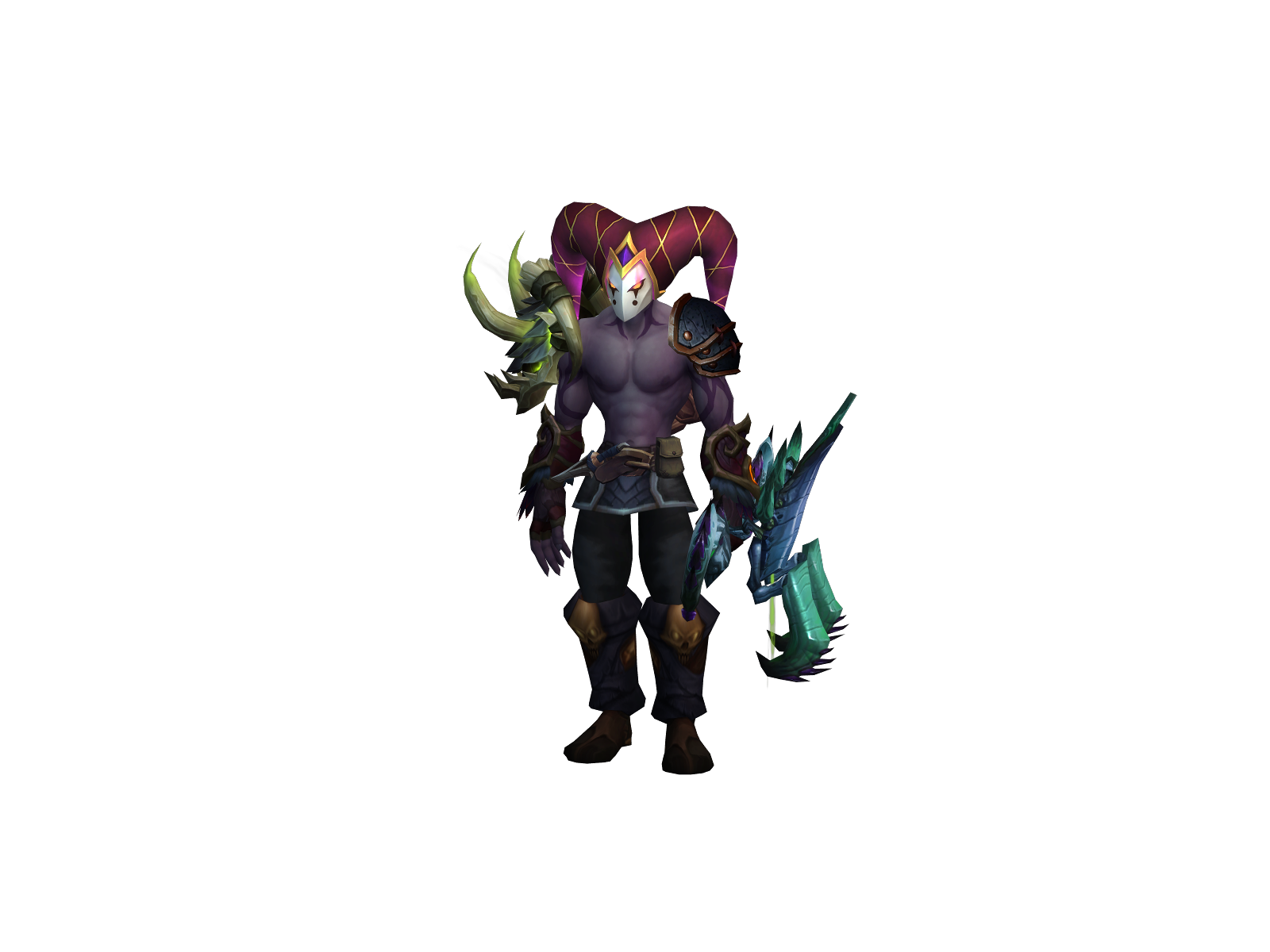 Gilgalat 3D character render
