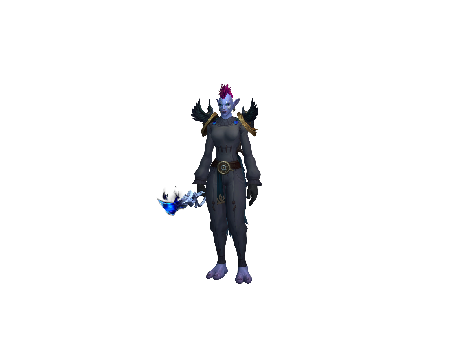 Kussalamu 3D character render