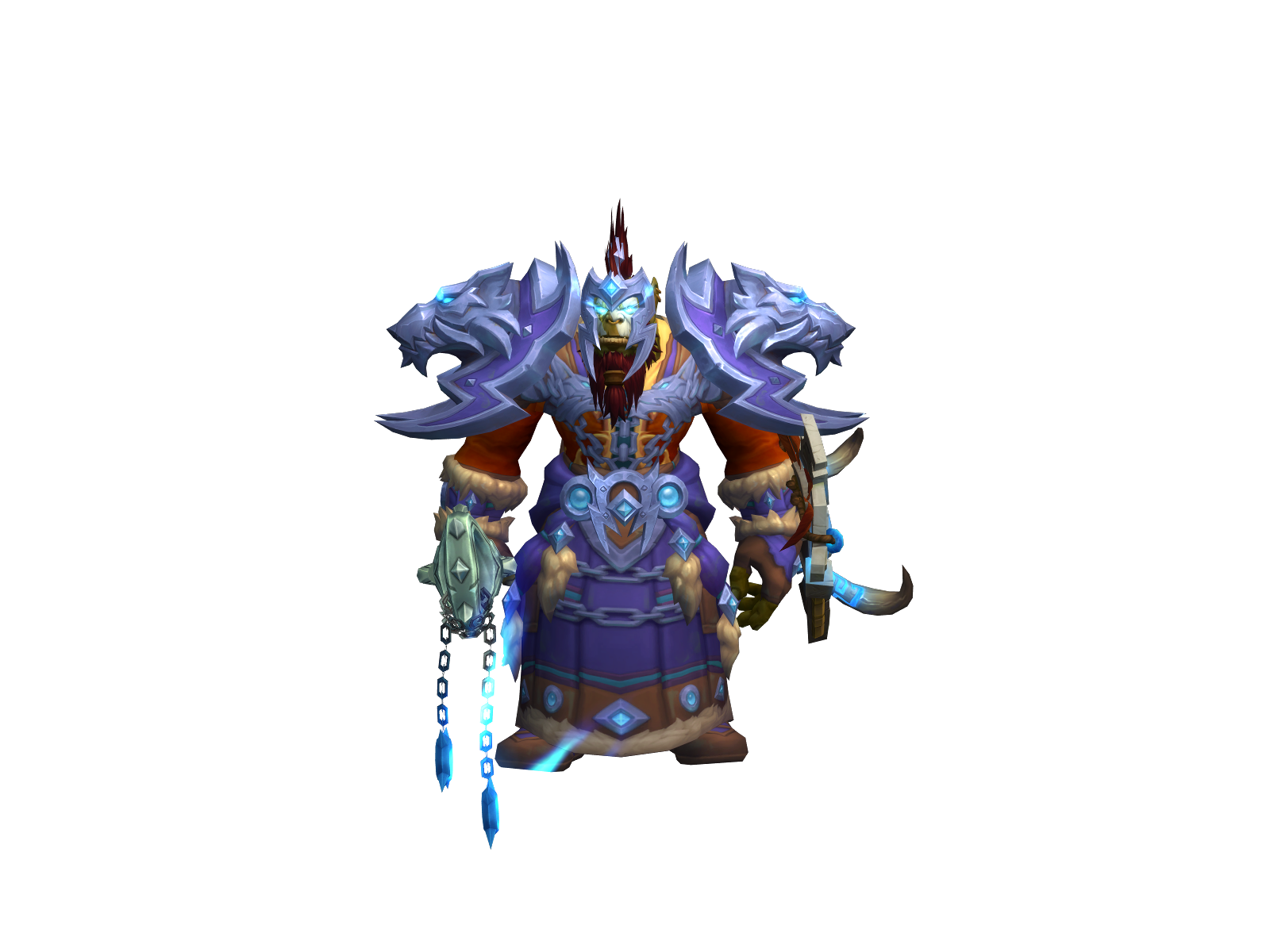 Gurtok 3D character render