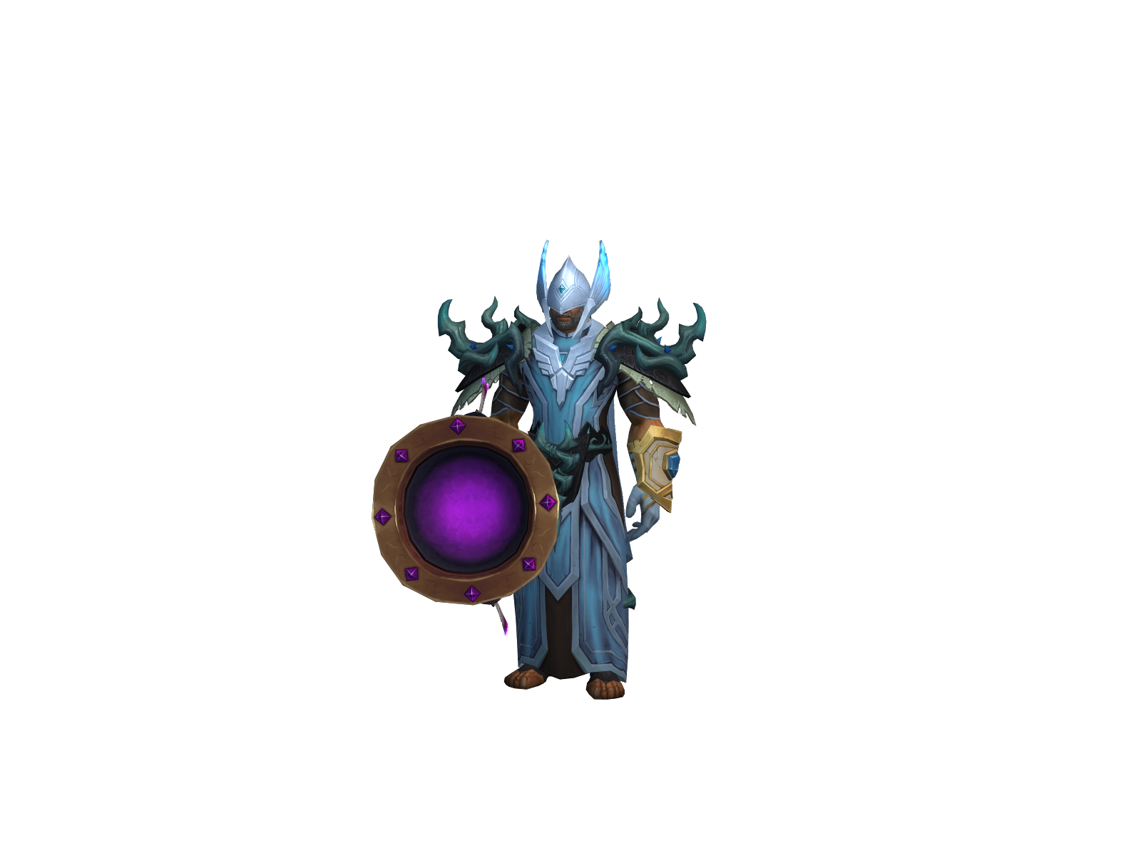 douky 3D character render