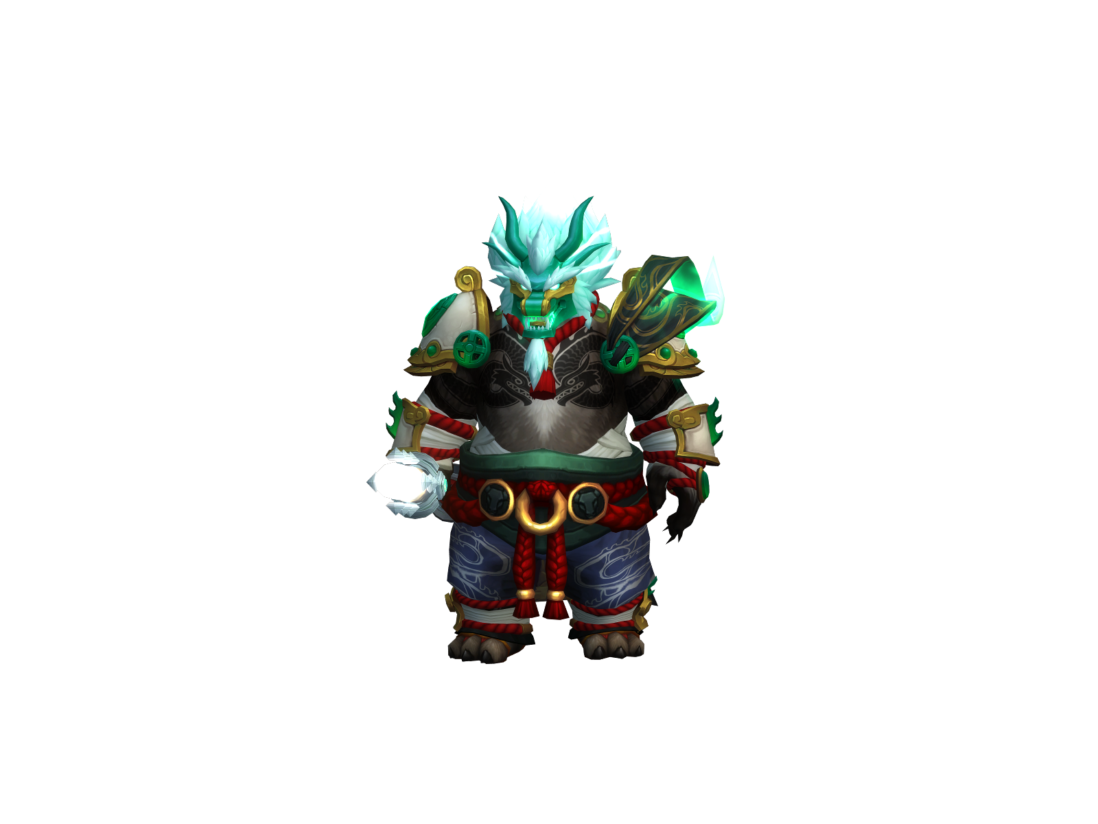 Zenpaw 3D character render