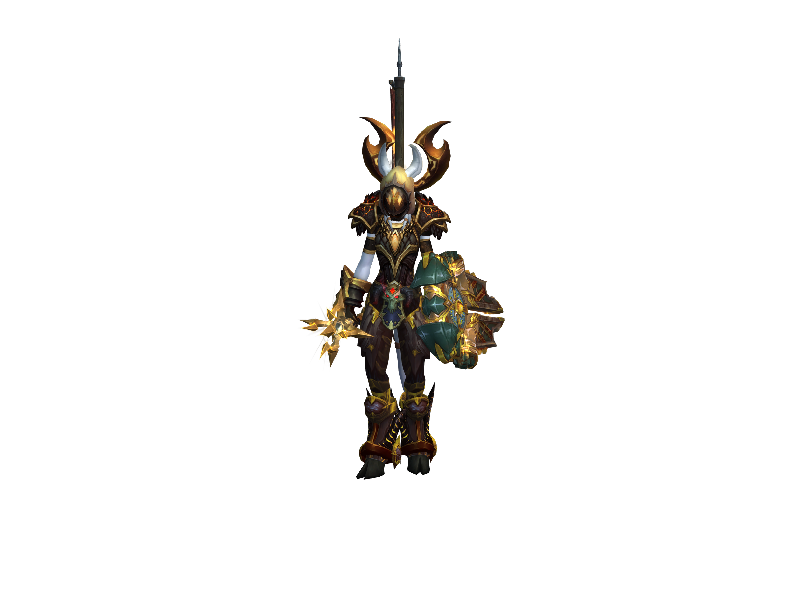 Åfro 3D character render