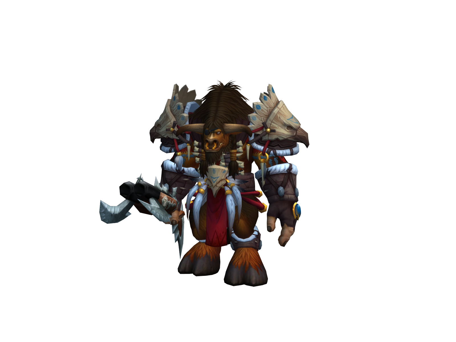 Moloc 3D character render