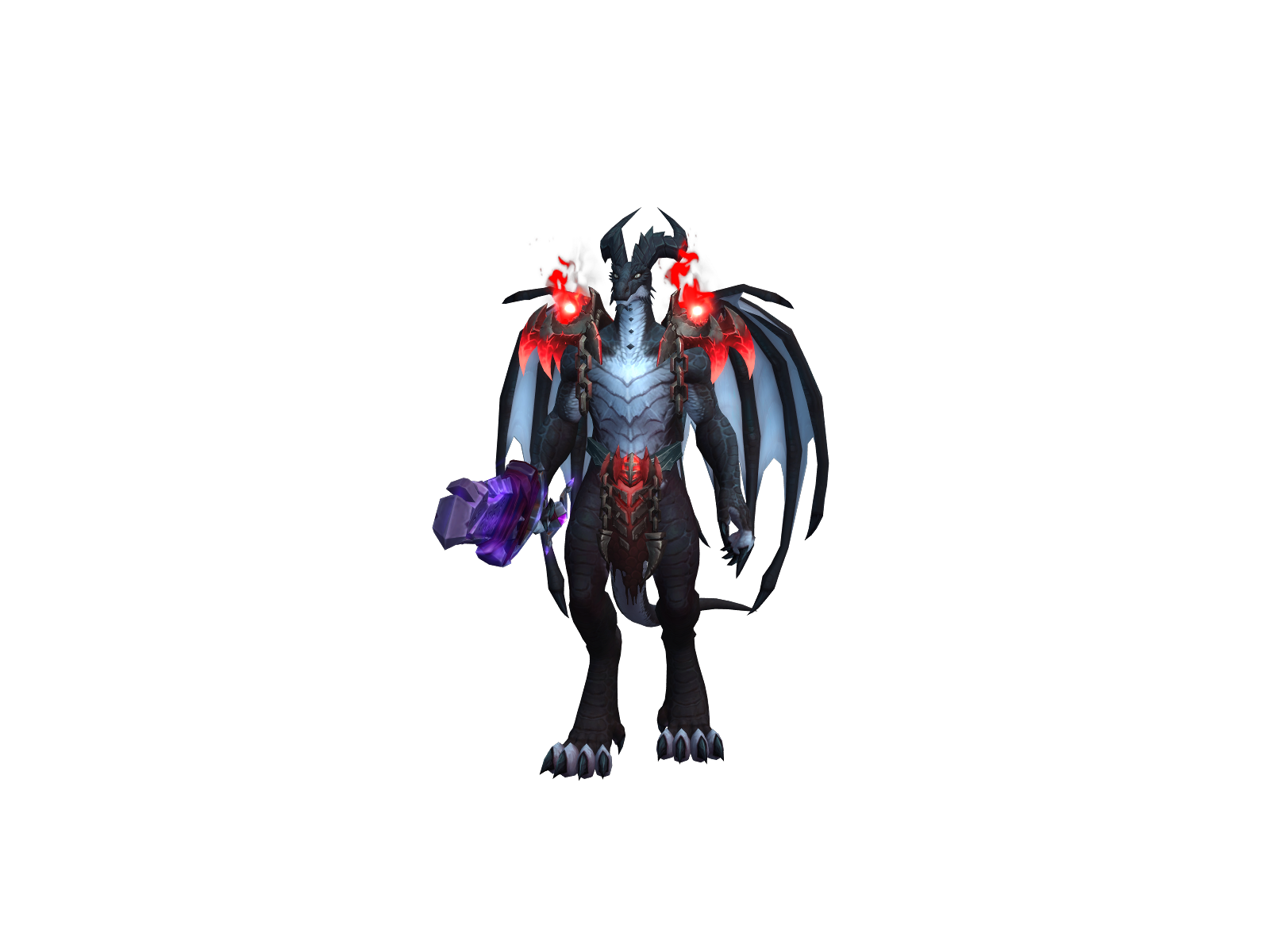 Hecadrak 3D character render