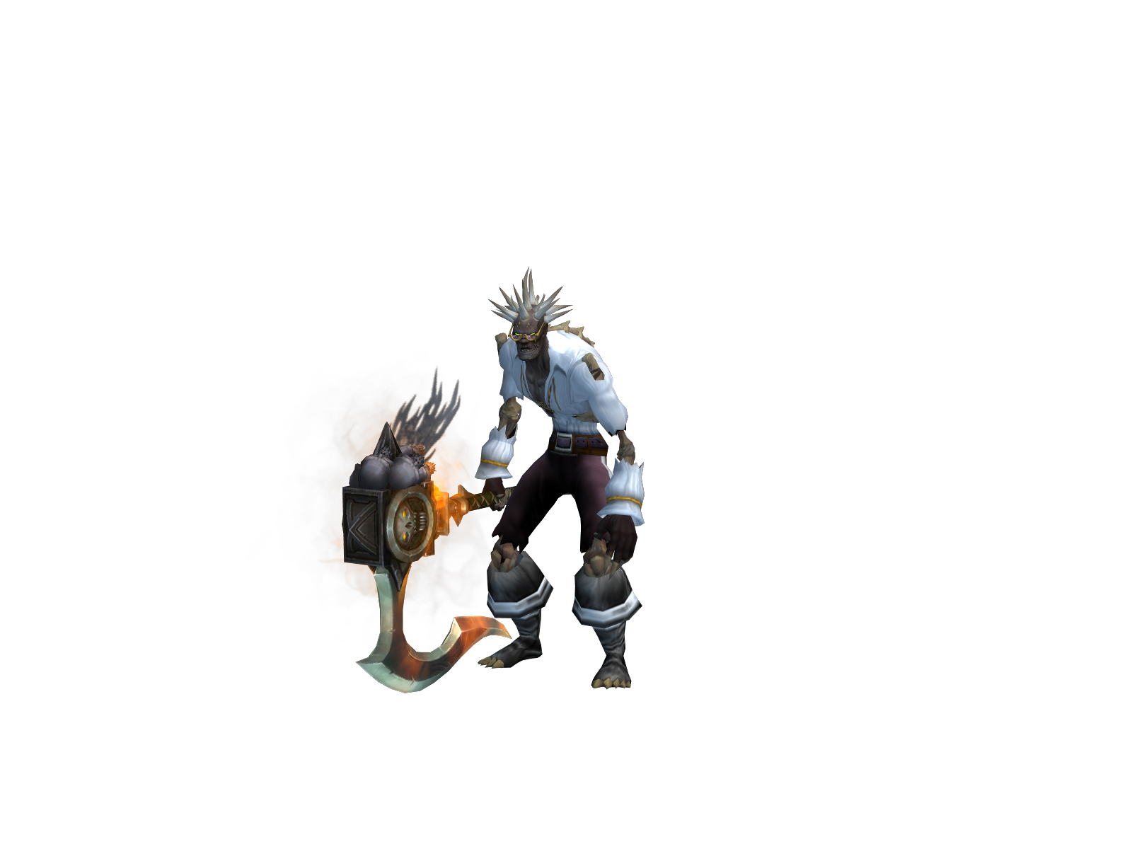 Issý 3D character render