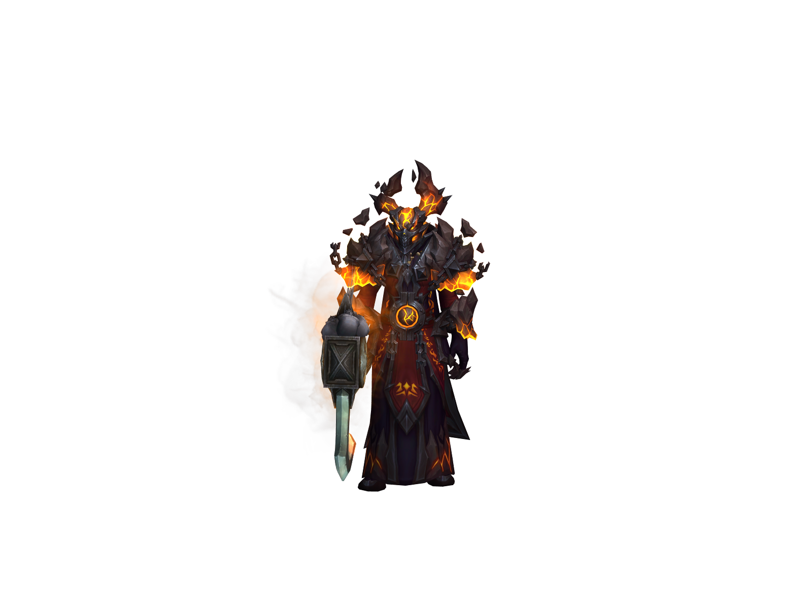Wextalock 3D character render