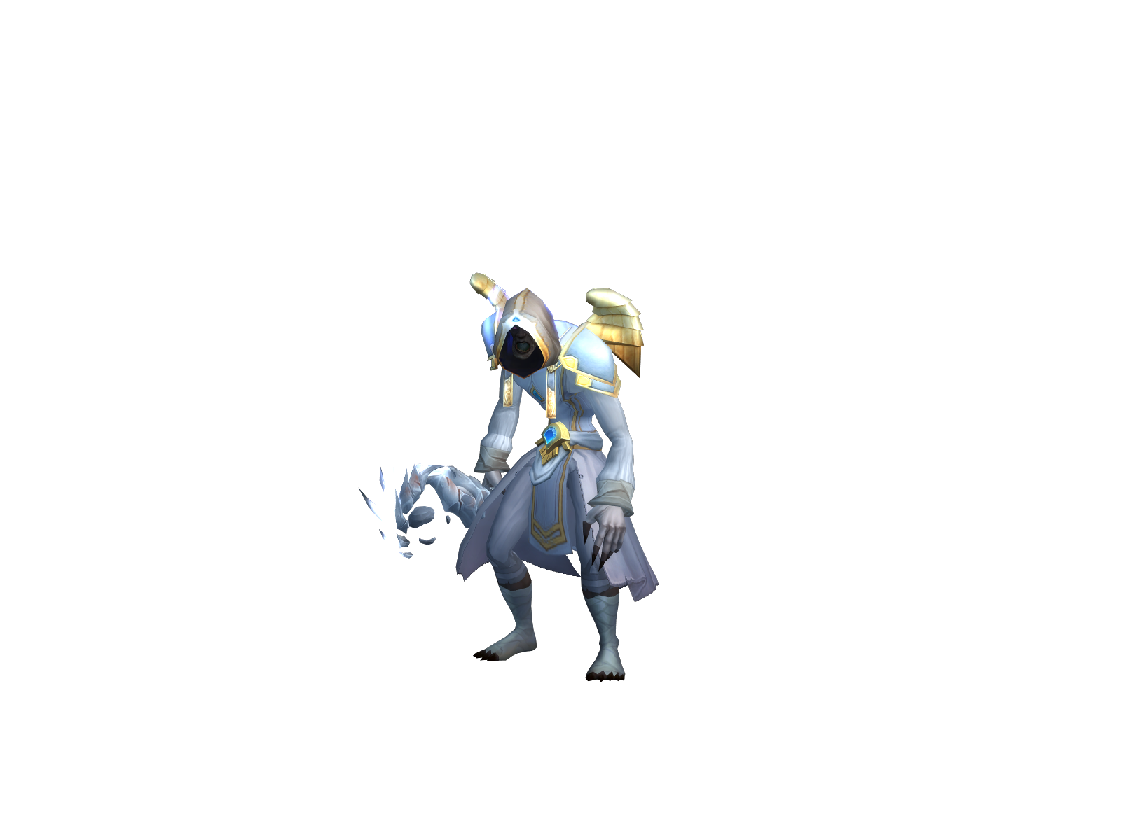 Fademonster 3D character render