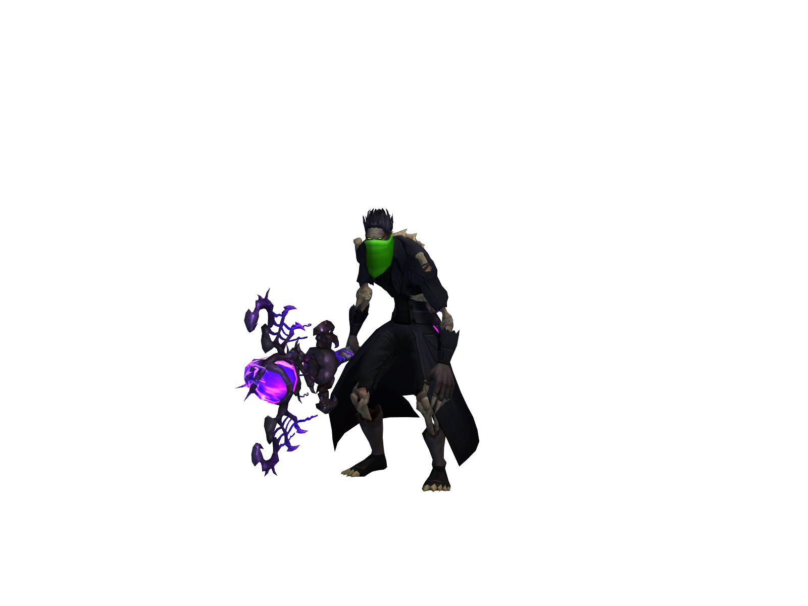 Enei 3D character render