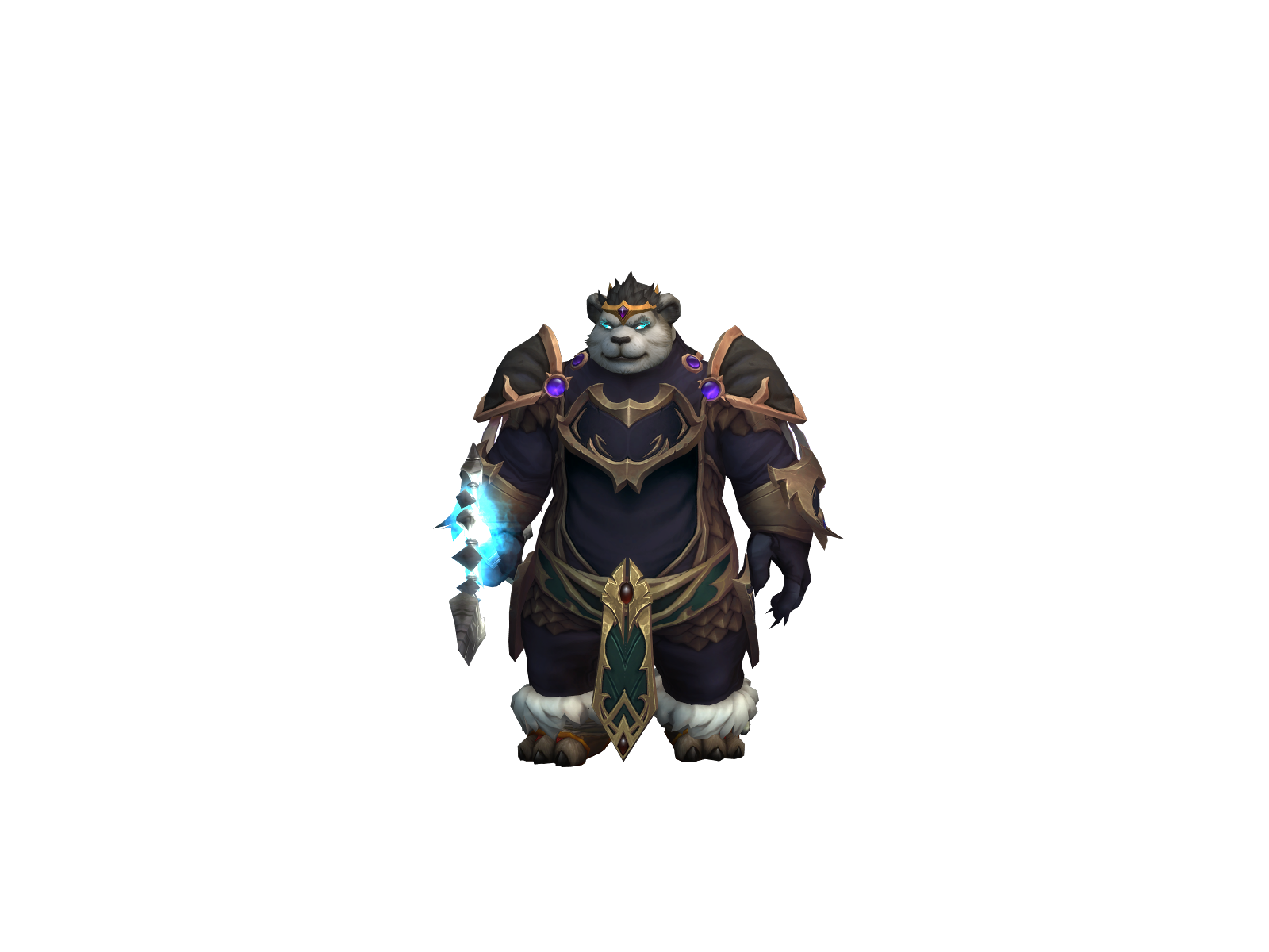 Kivíkfufík 3D character render