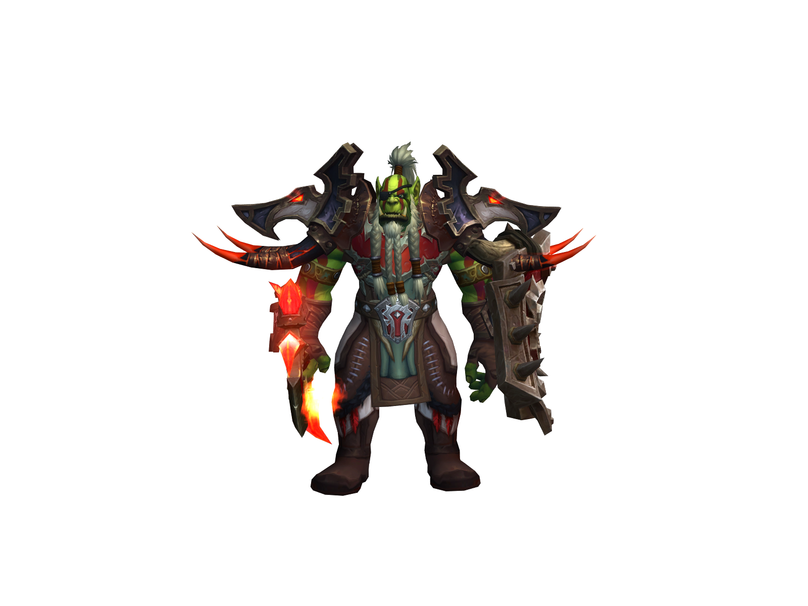 Torenar 3D character render
