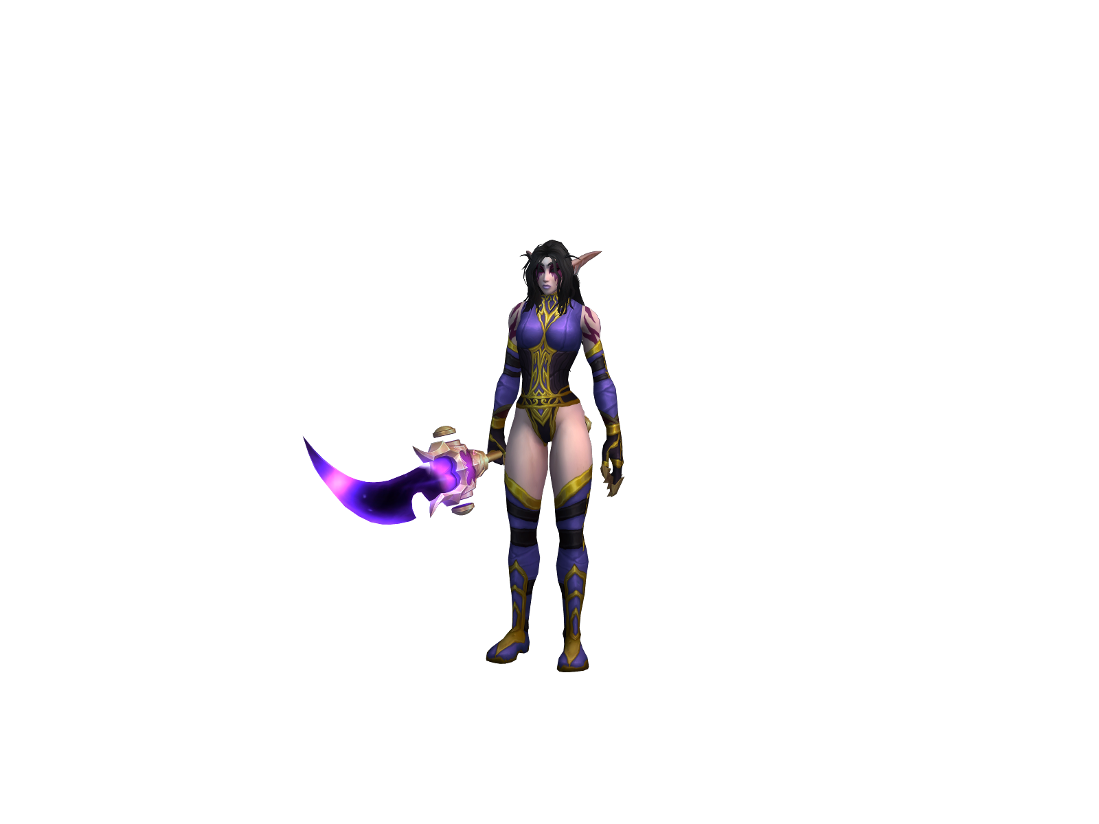 Mia character render