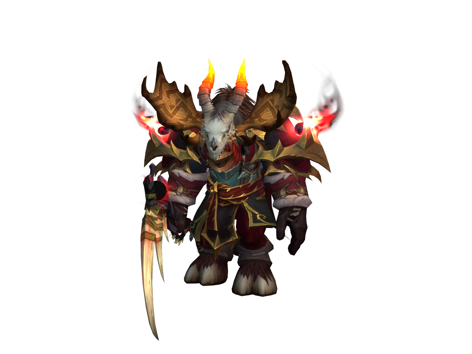 Majkld character render