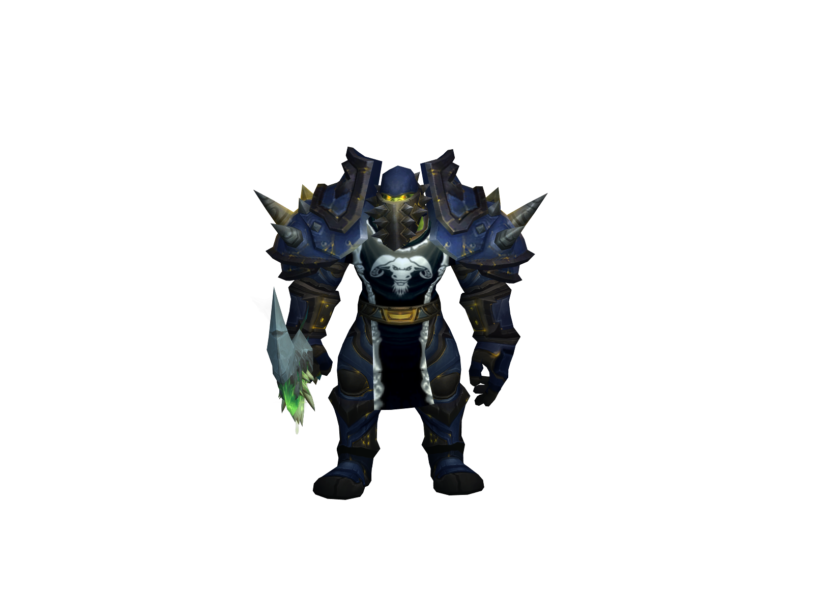 Radamantys 3D character render