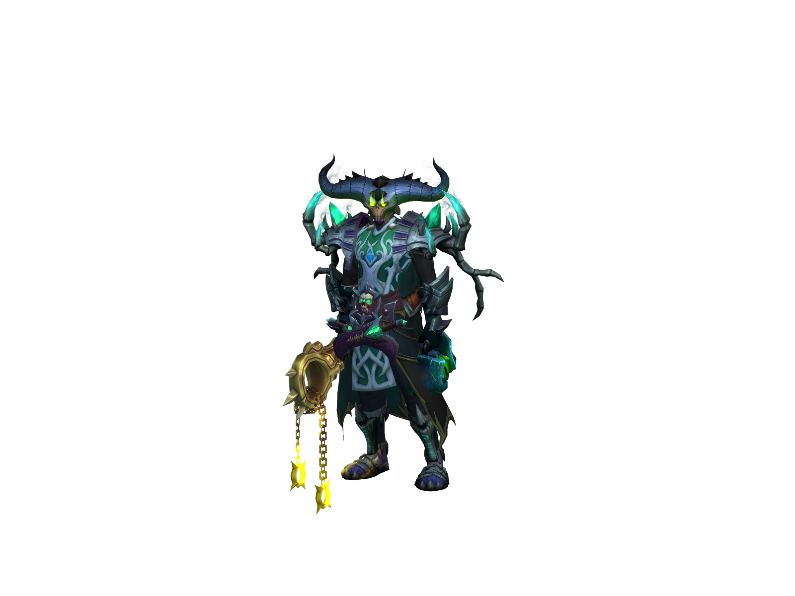 Afrô 3D character render