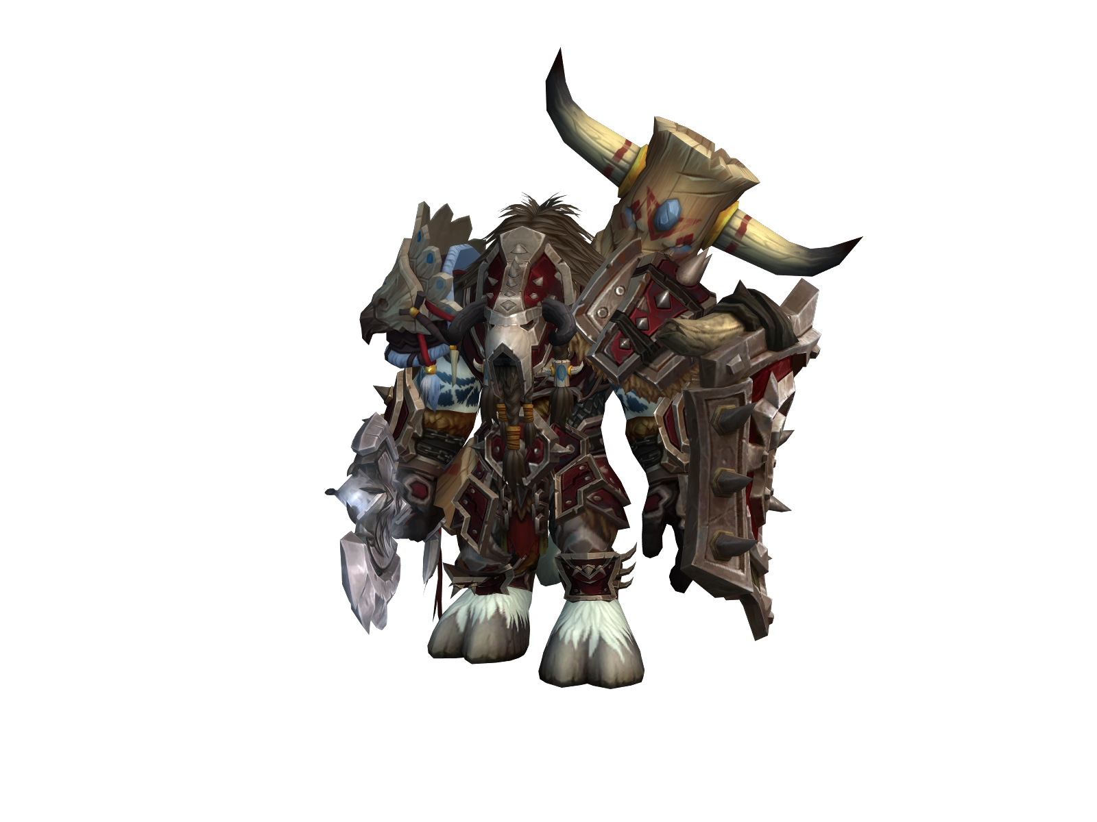 Wintershield 3D character render