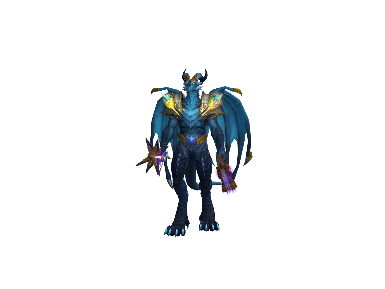 Mythrogos 3D character render