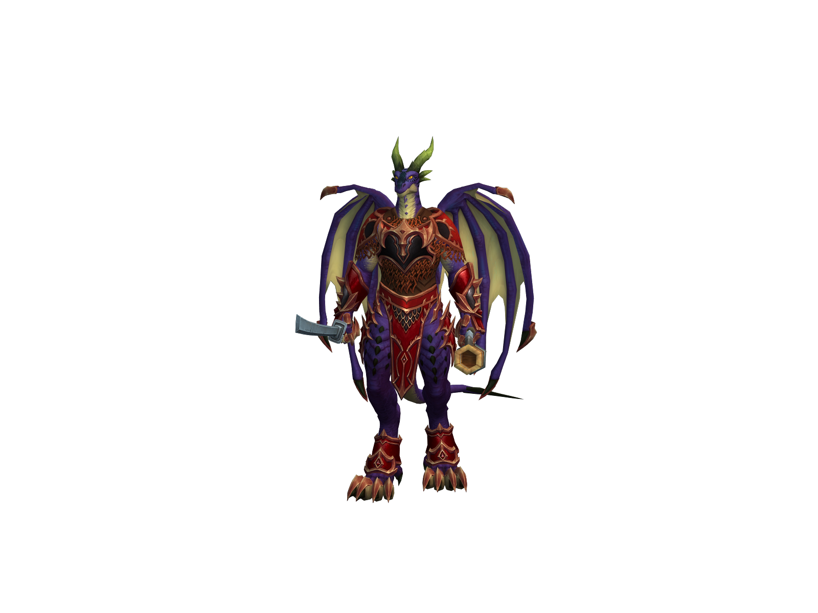 Maegon 3D character render