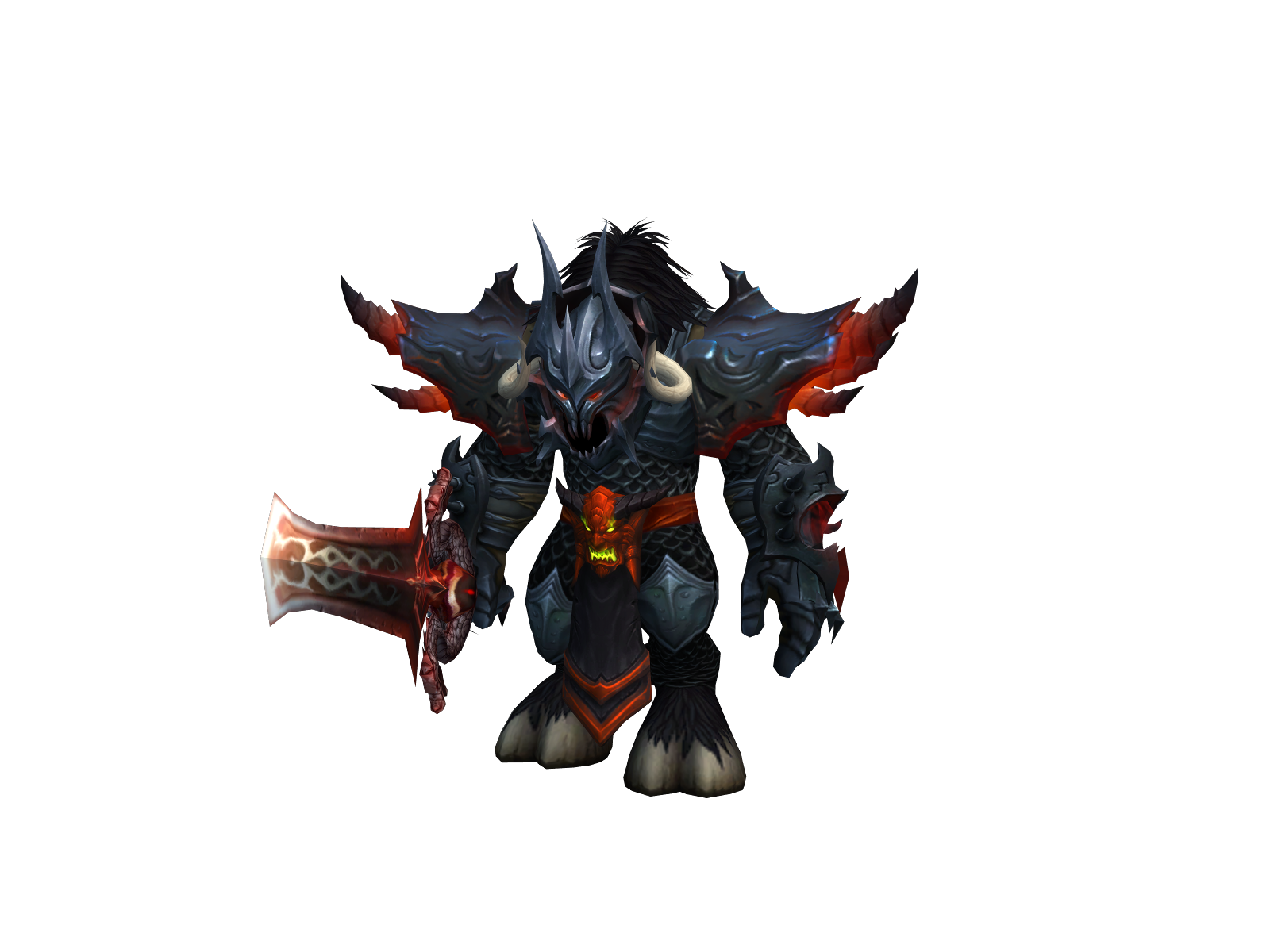 Flexcow 3D character render