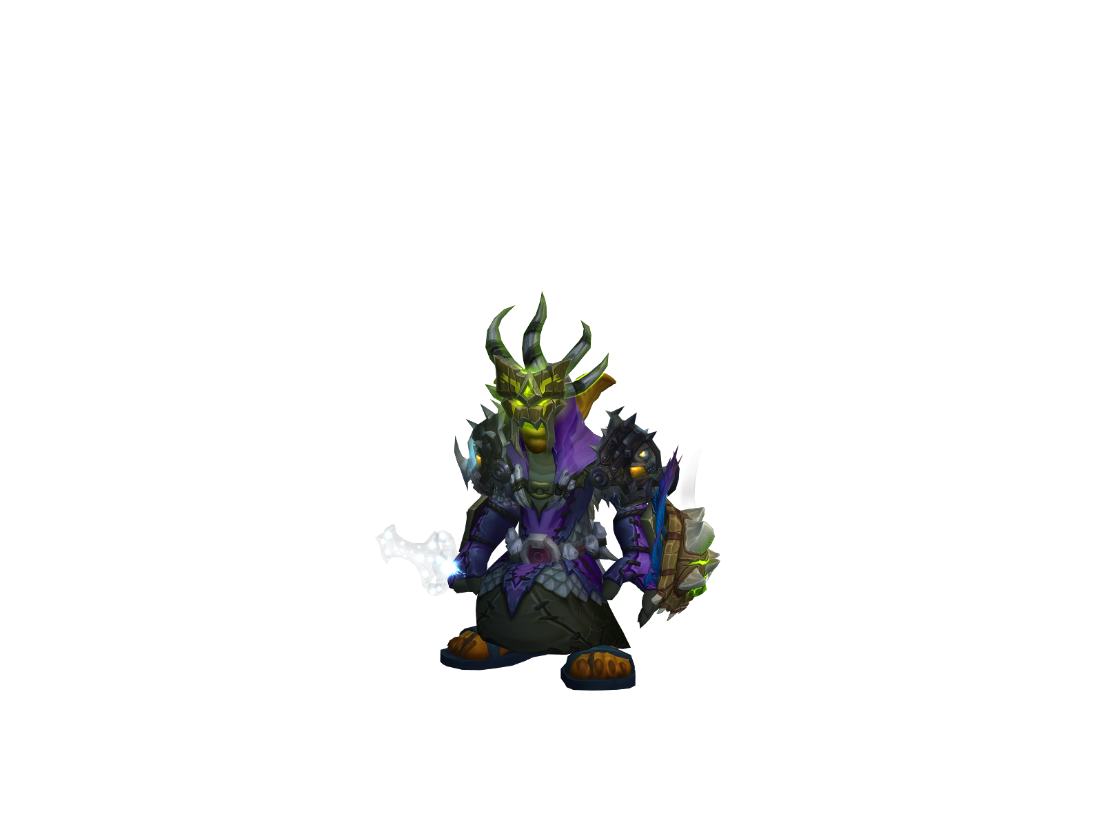 Faraone 3D character render