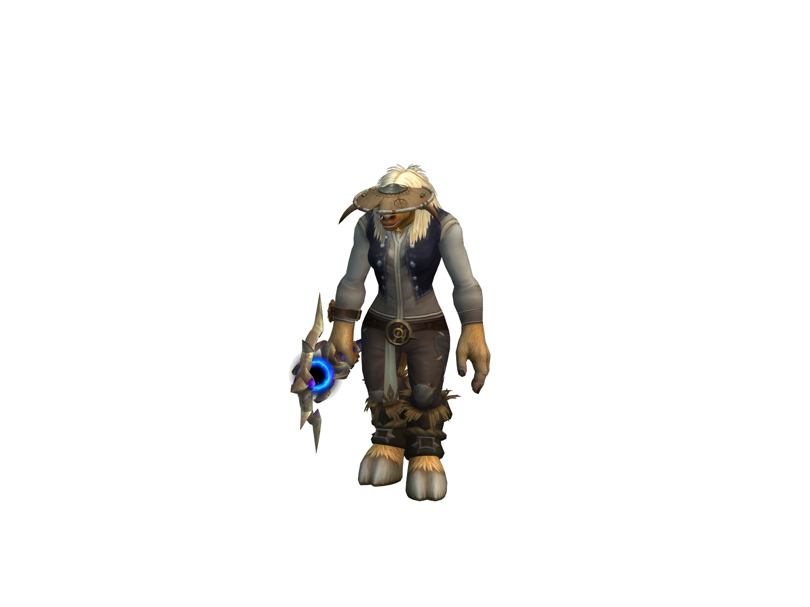 Chobotinka 3D character render