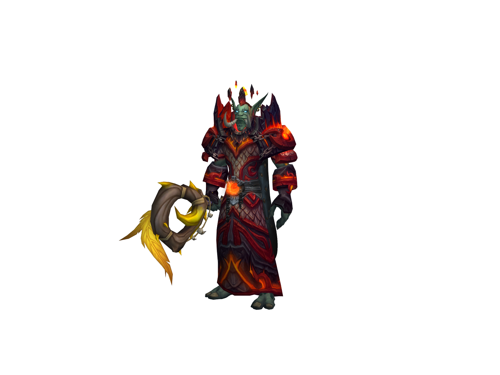 Zlesazub 3D character render