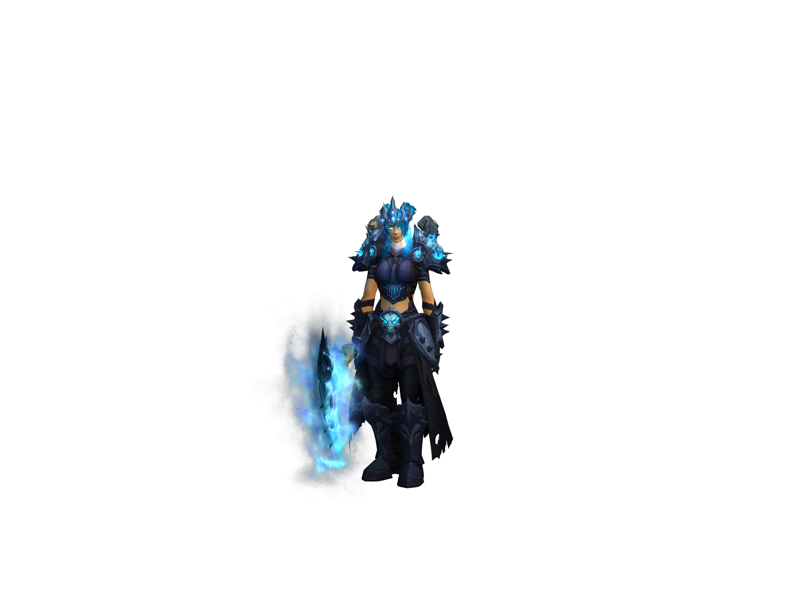 Tamaryn 3D character render