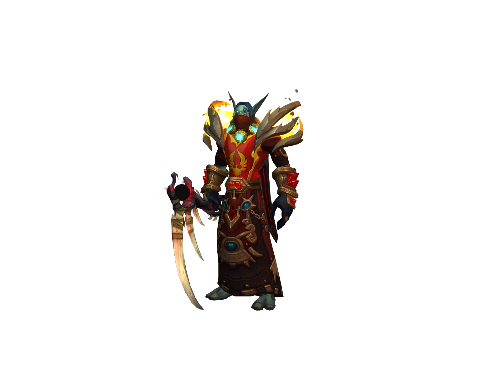 Mccuito 3D character render