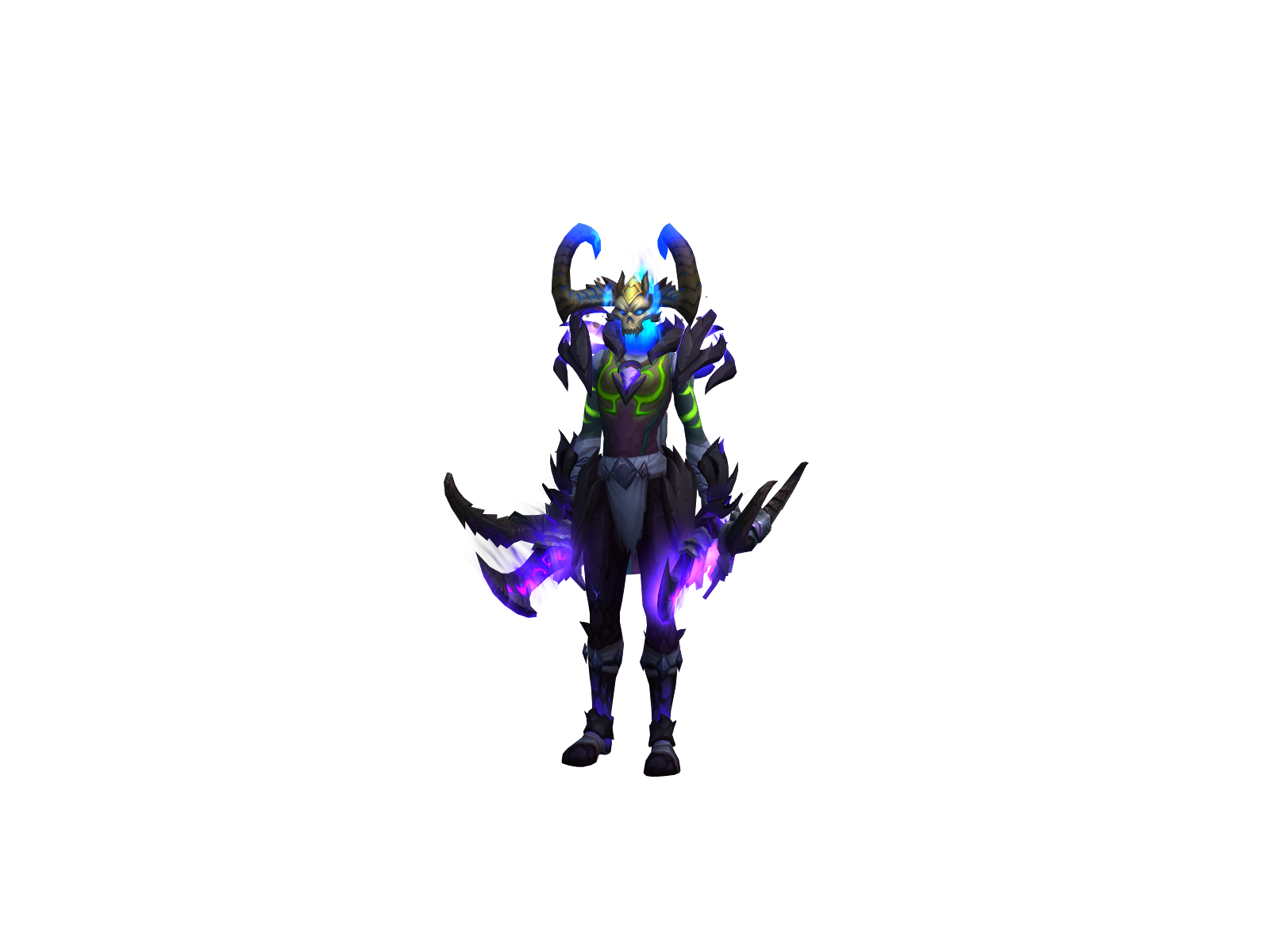 Blackestor 3D character render