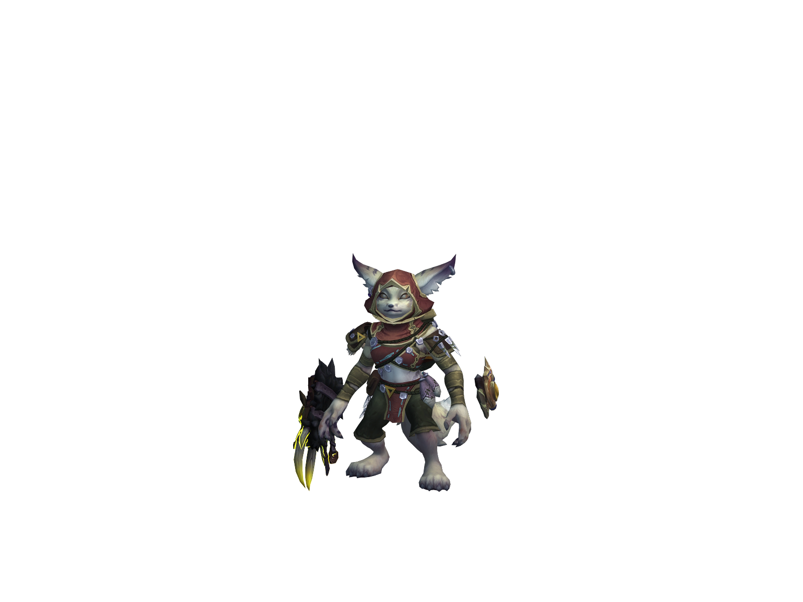 Foxio 3D character render