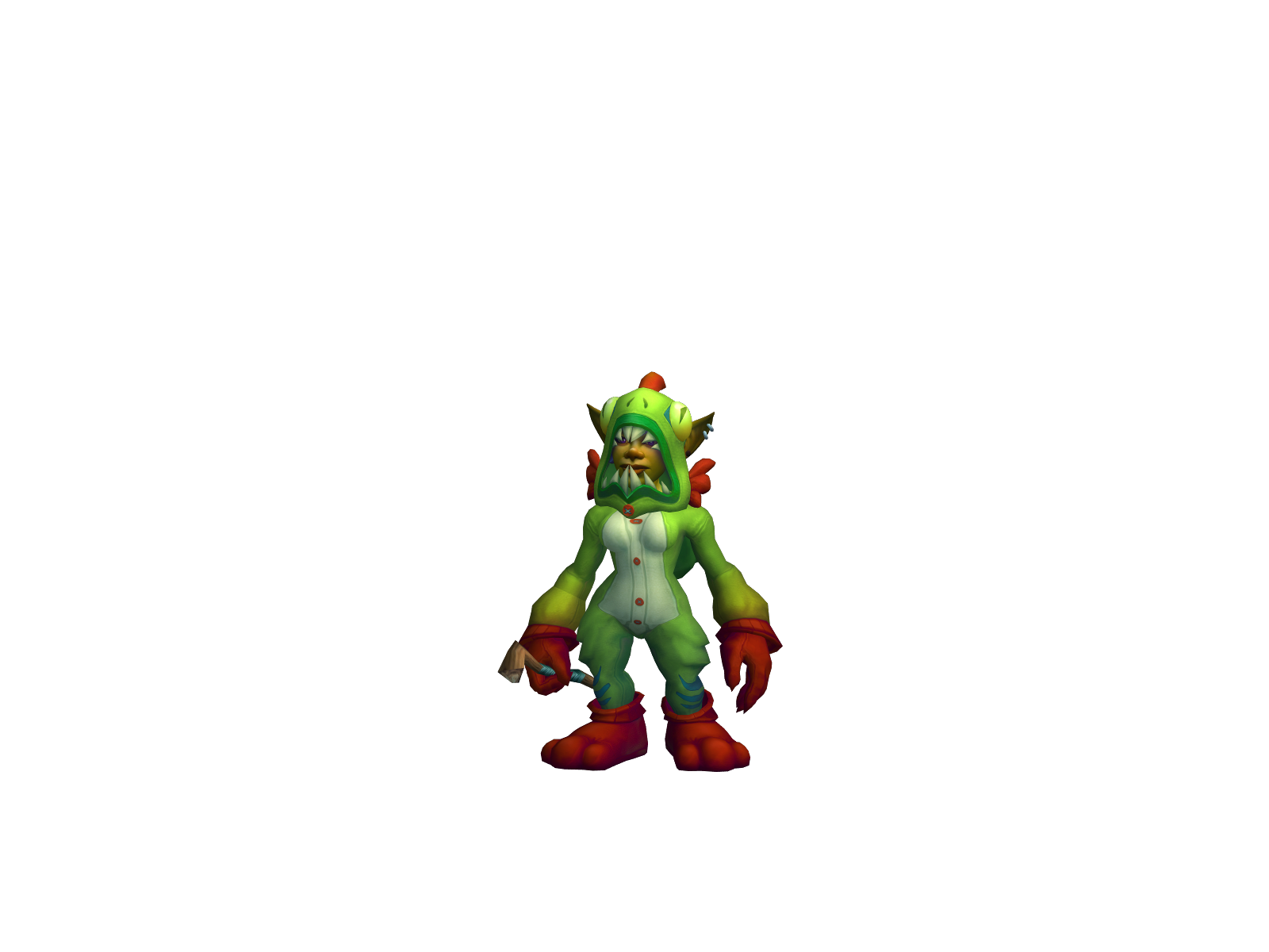 Ghostjokey 3D character render