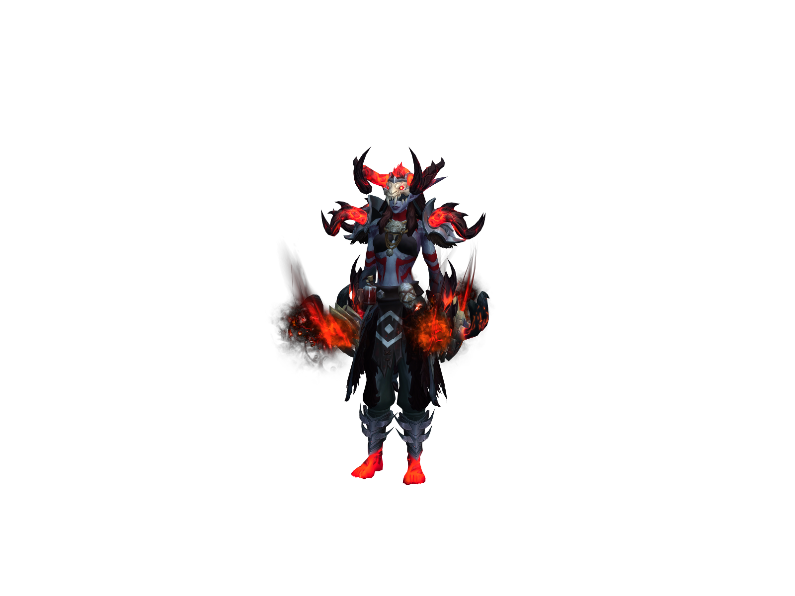 Trojnik 3D character render