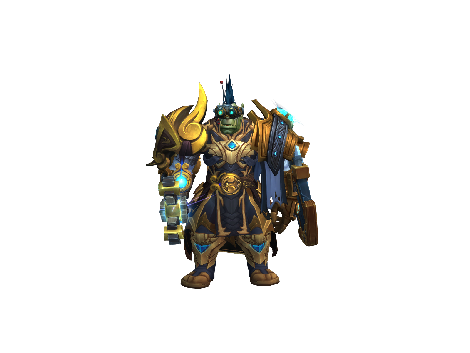 Elevlach 3D character render