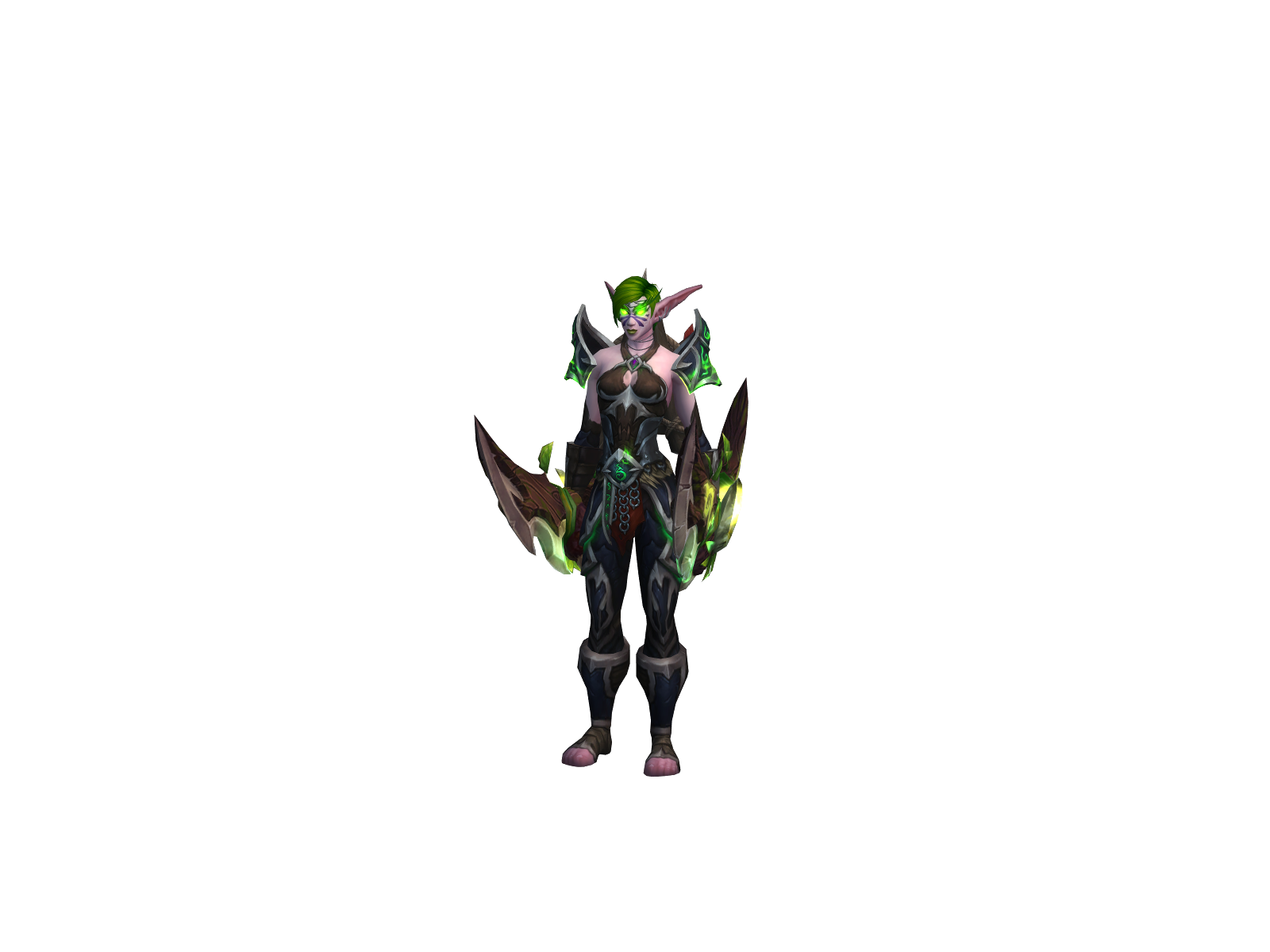 Ælone 3D character render
