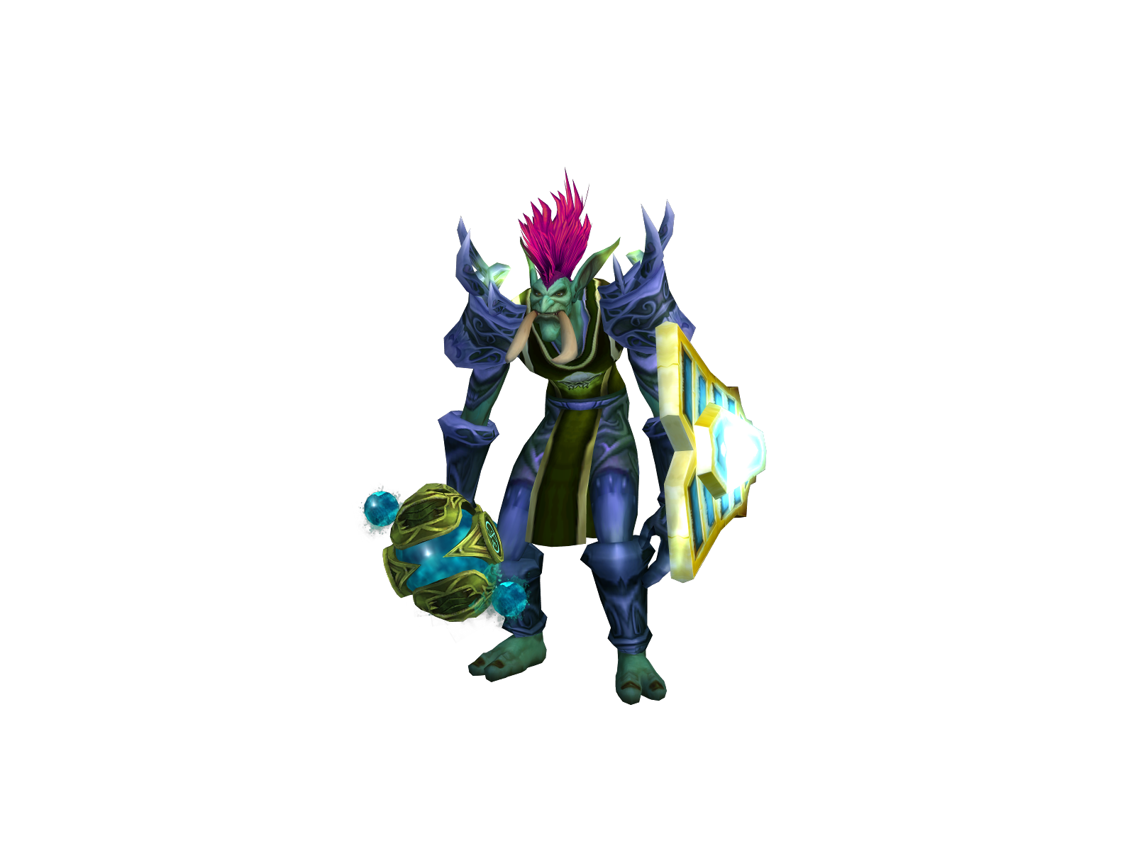 Shênk 3D character render