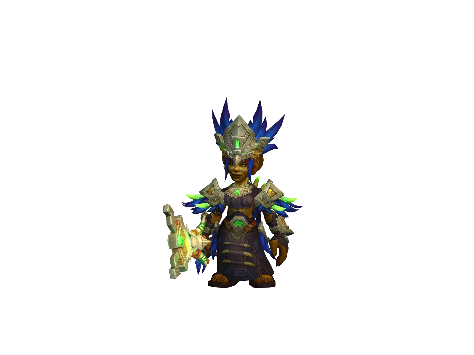 Meg 3D character render