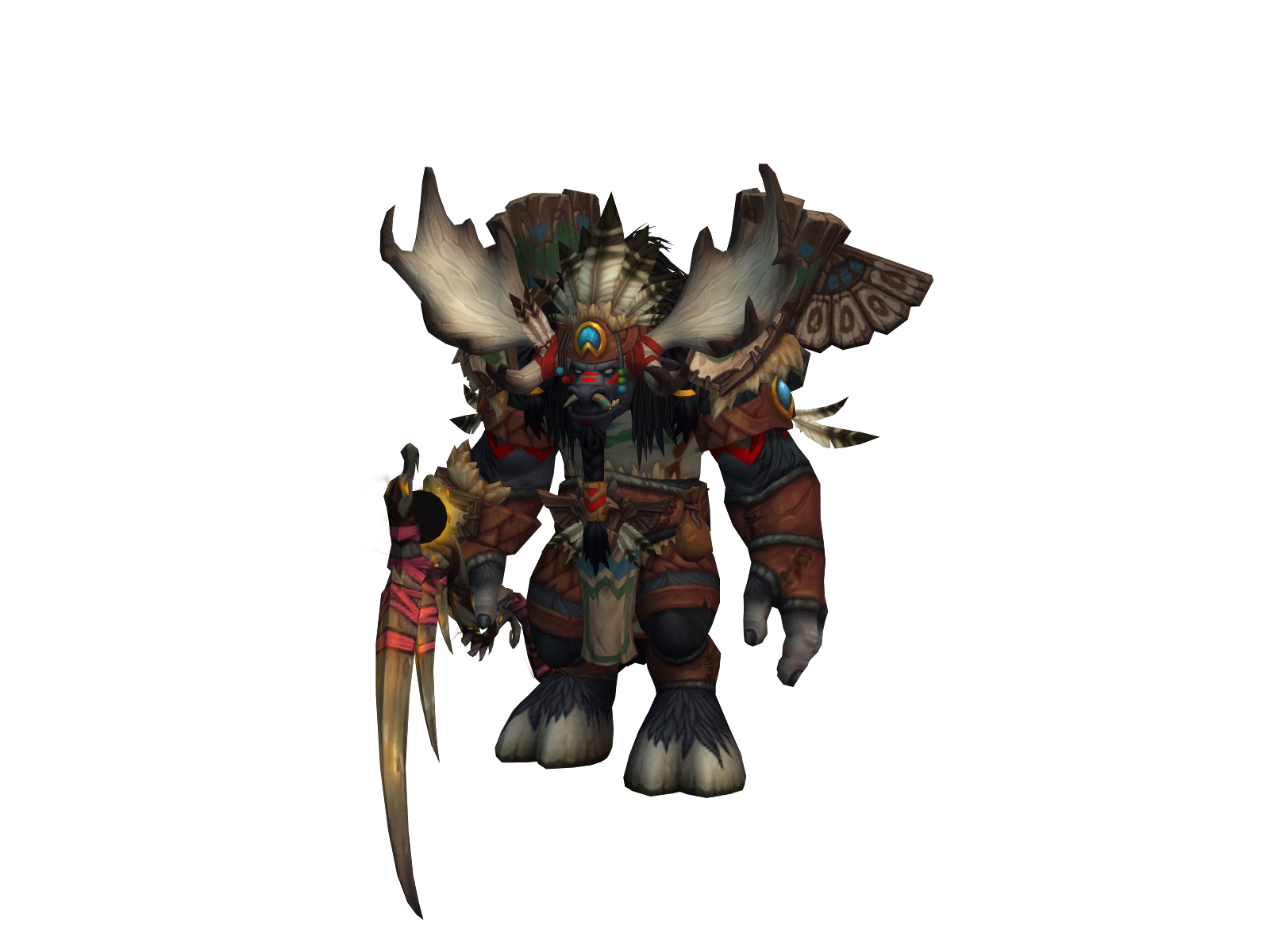 Prsickovonku 3D character render