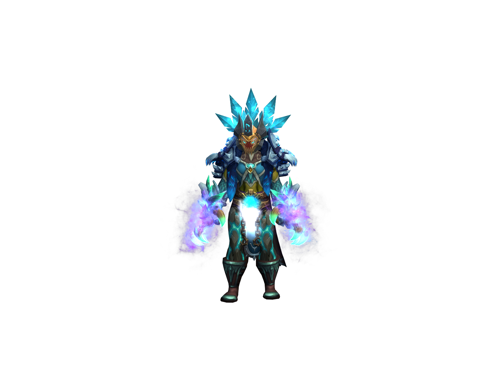 Shrekolade 3D character render