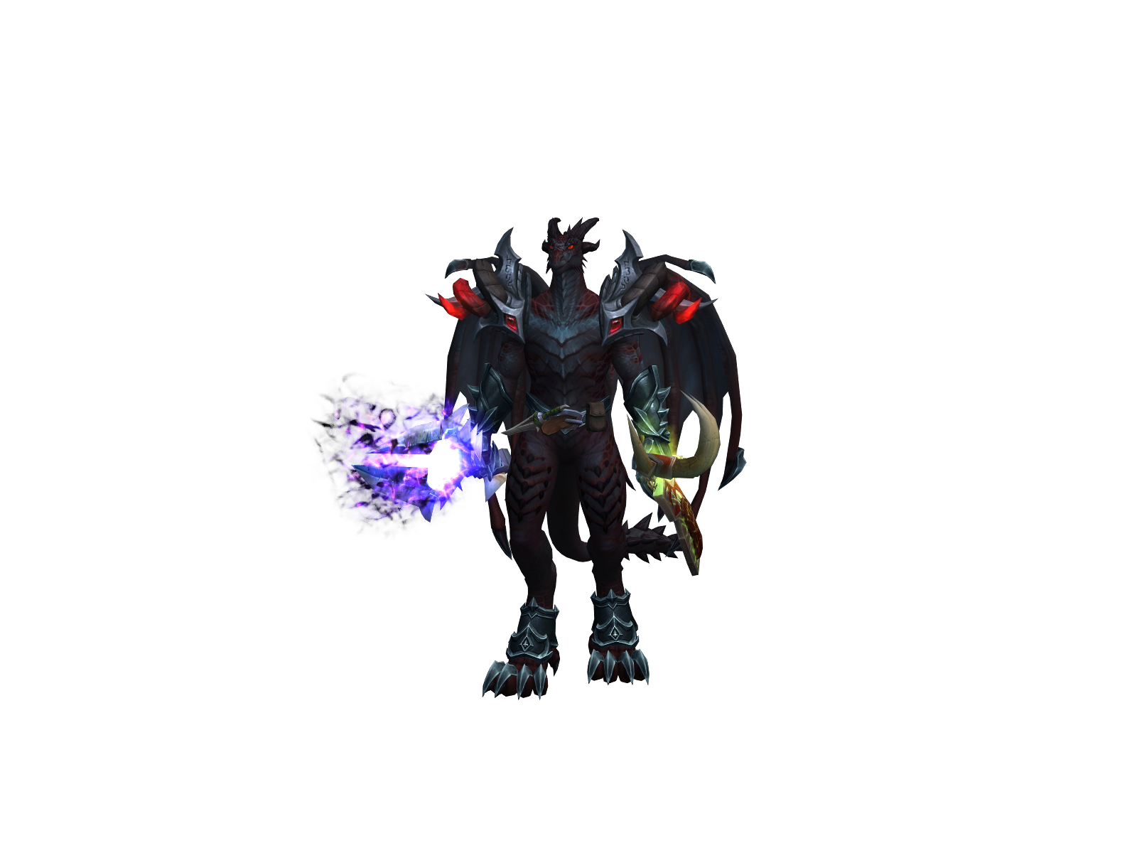 Disyled 3D character render