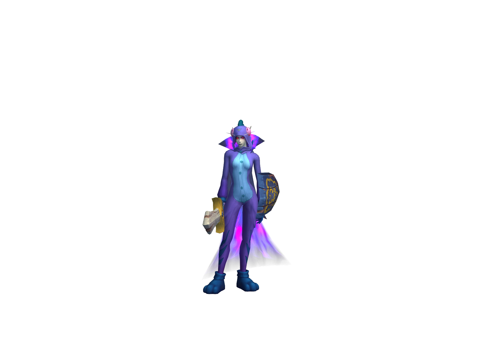 Lennyster 3D character render