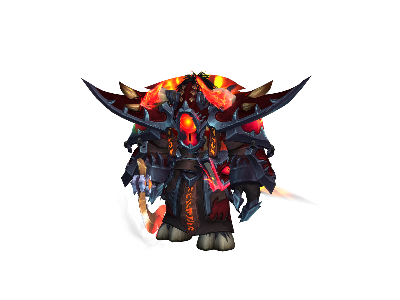 Curseofbull 3D character render