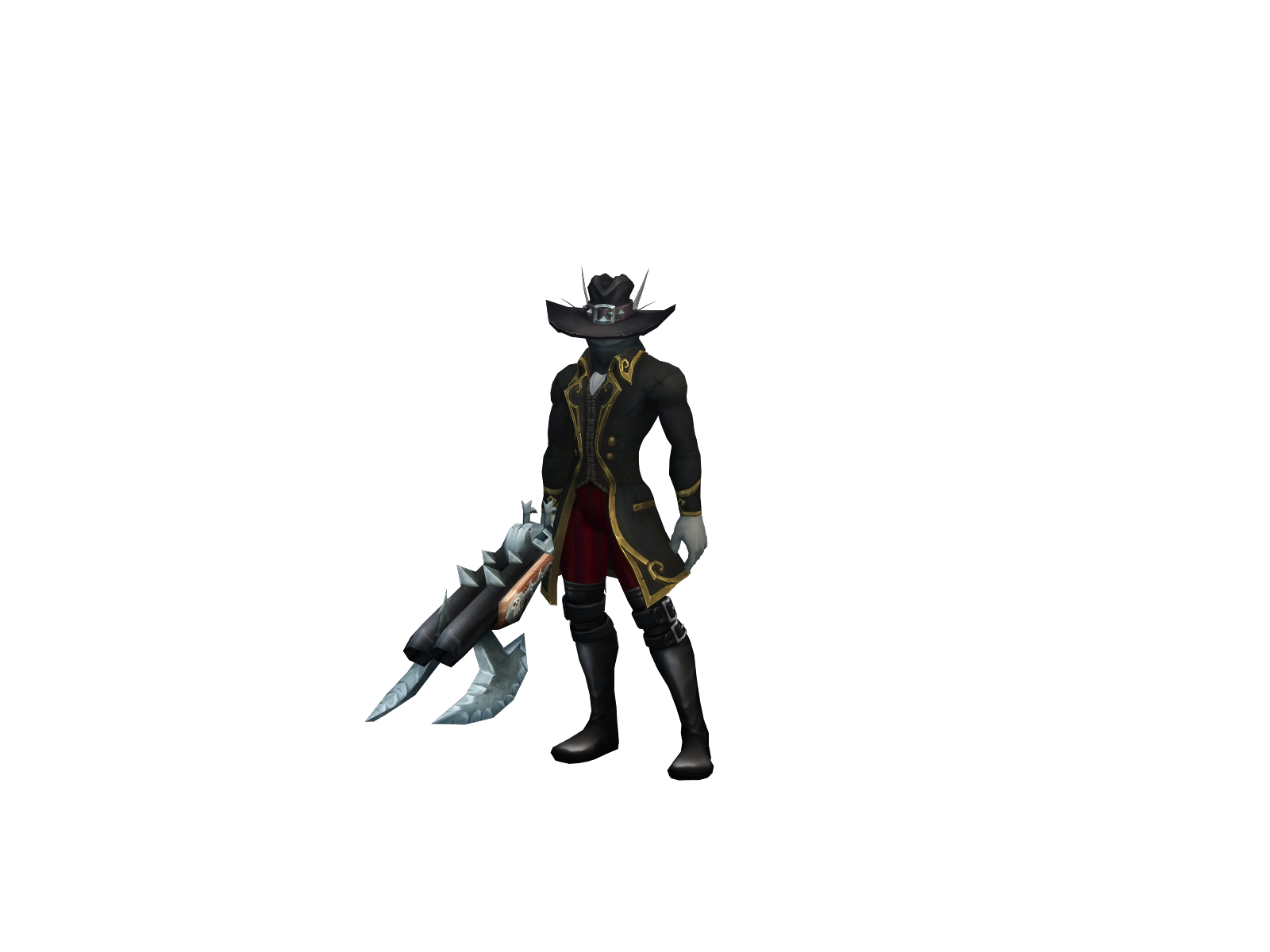 Kryplex 3D character render