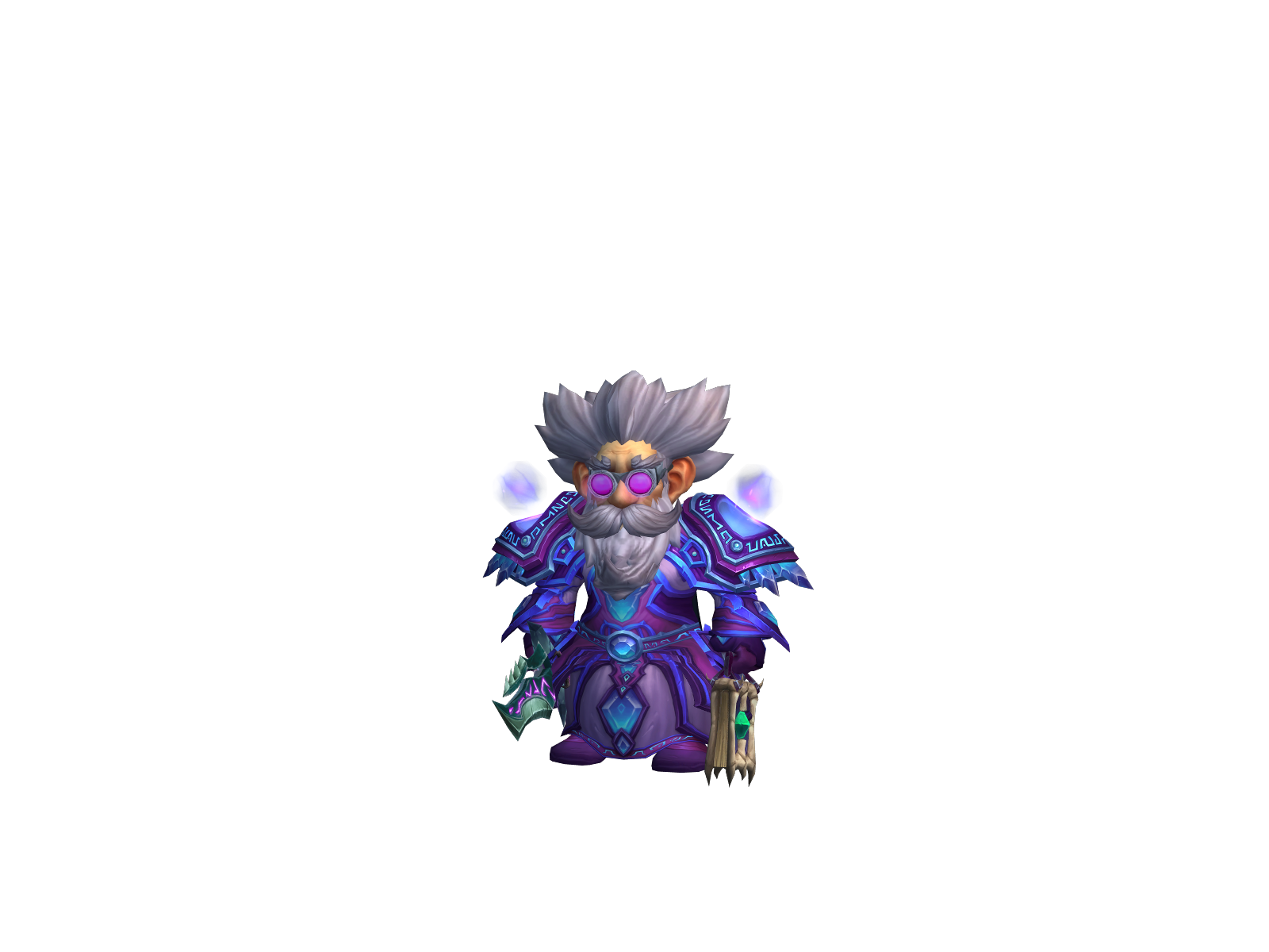 Häwktuah 3D character render