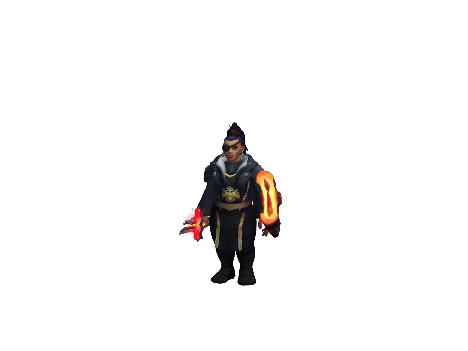 Røgxd 3D character render