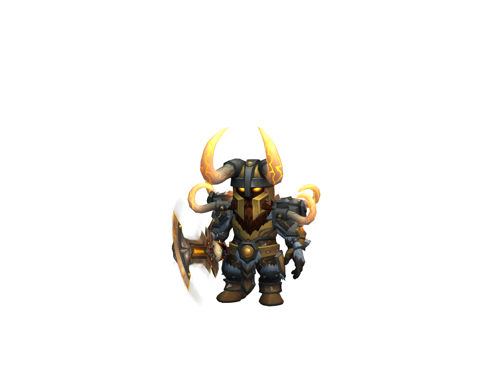 Déryw 3D character render