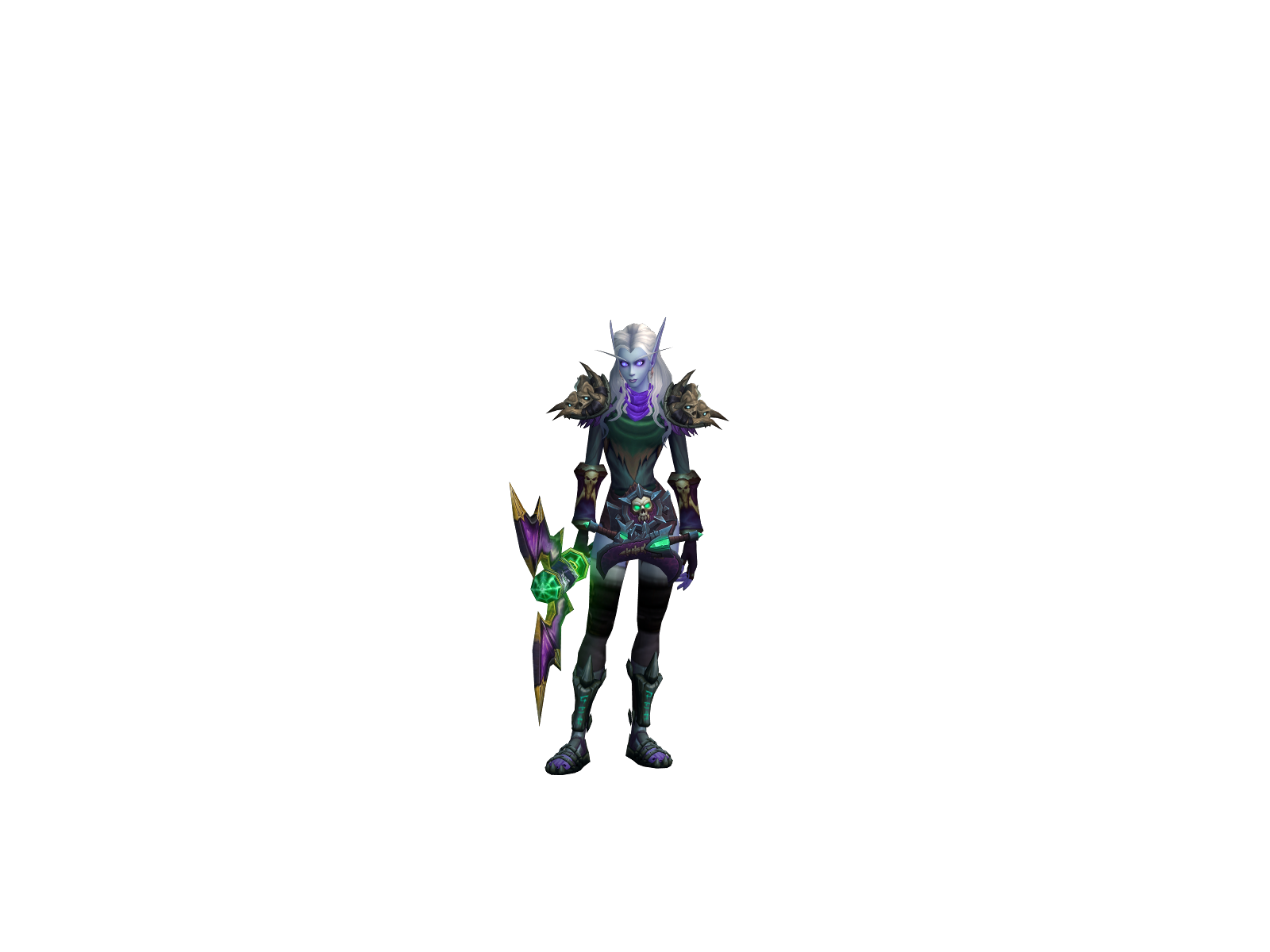 Saintfel 3D character render