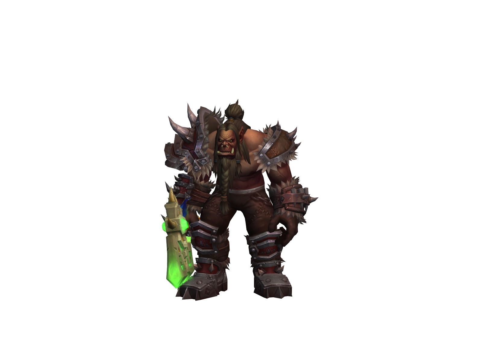 Mich 3D character render