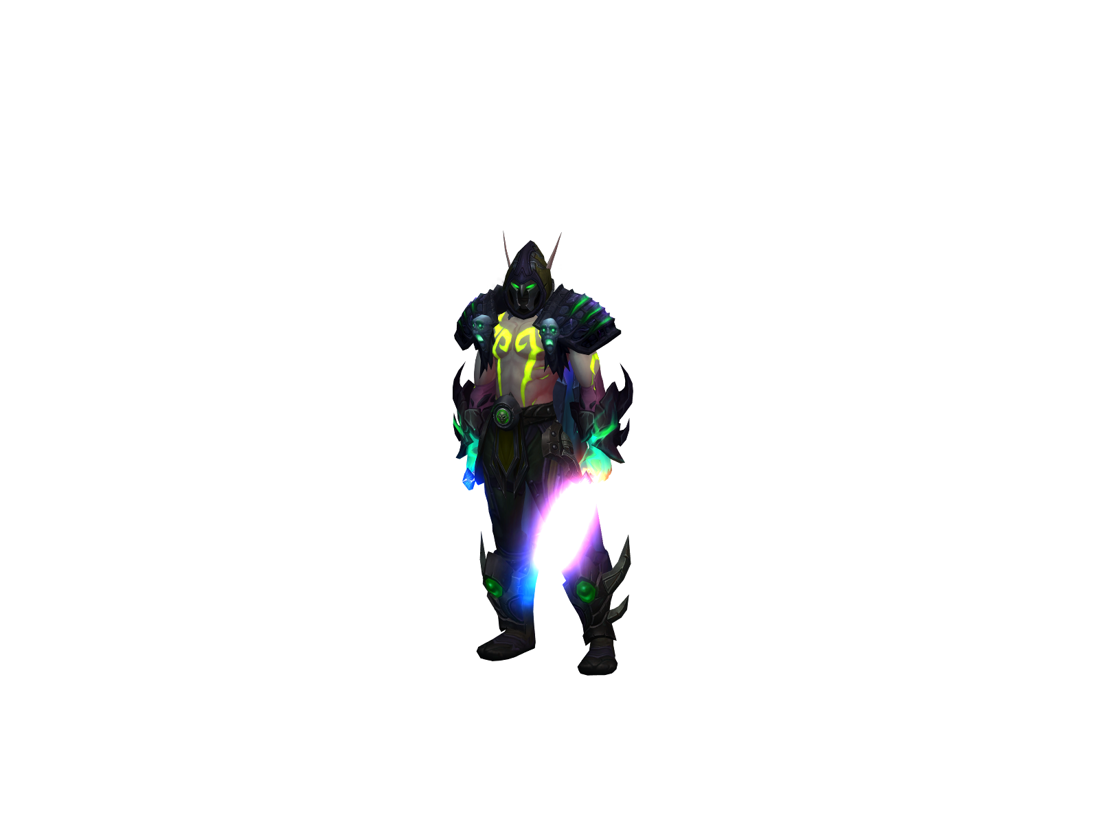 Raventank 3D character render