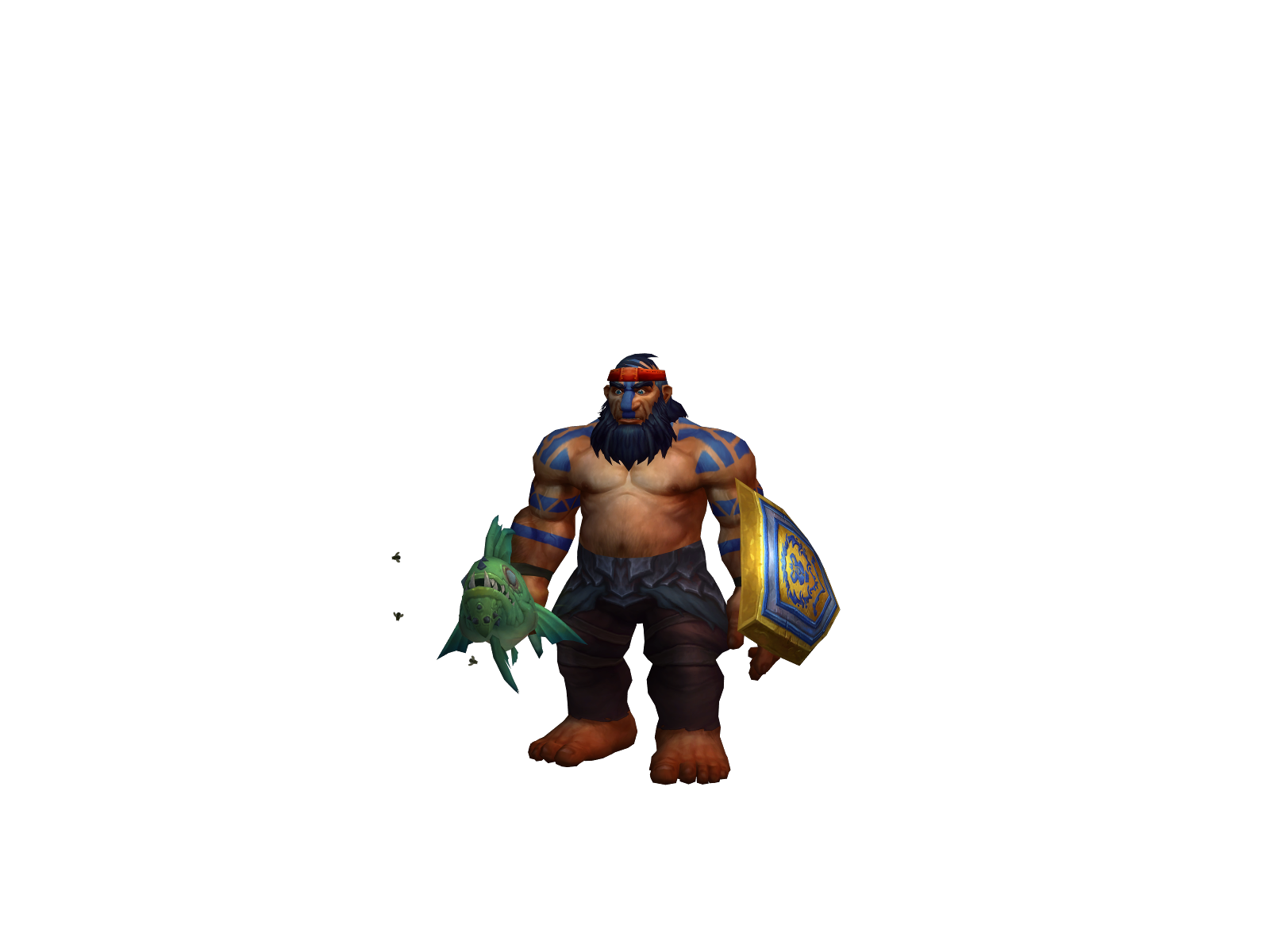 Bigquack 3D character render