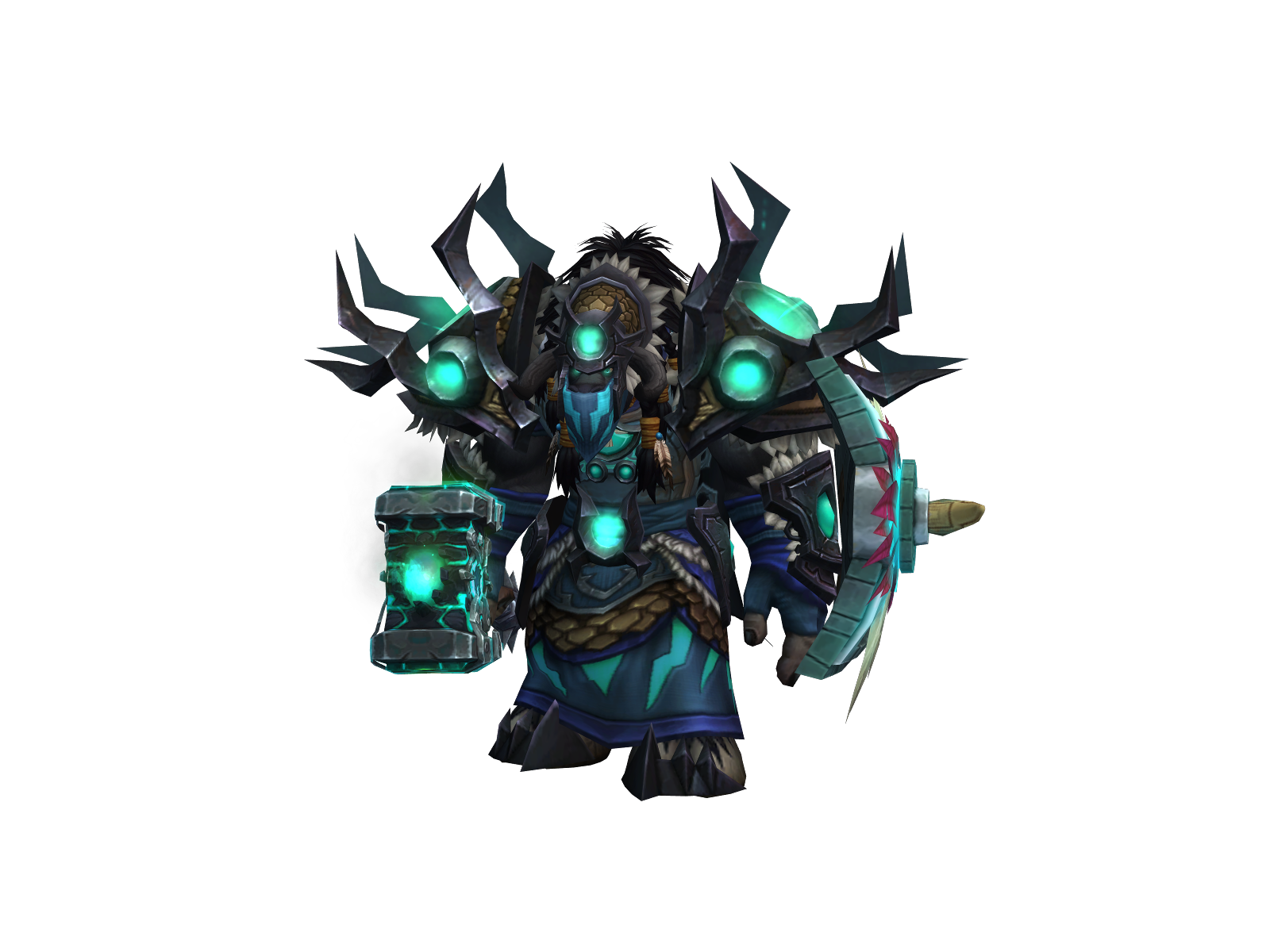 Thülnaar 3D character render